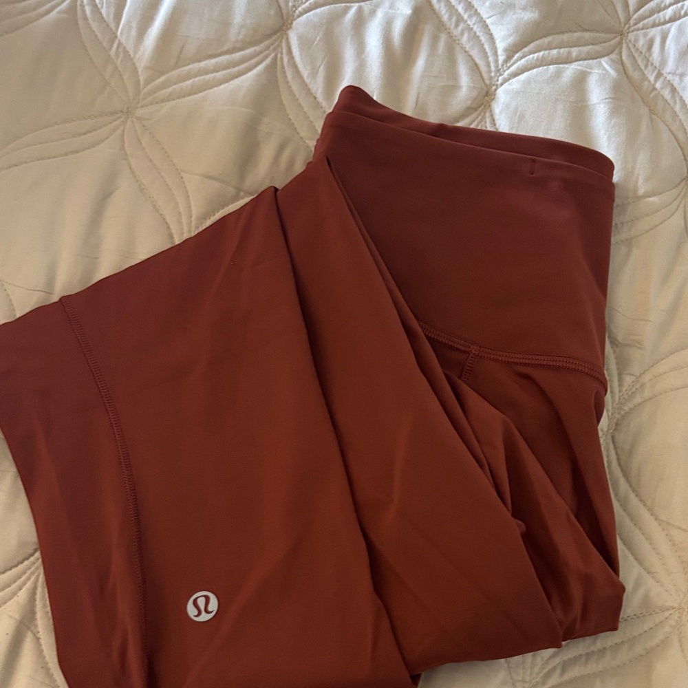 lululemon athletica Rust Leggings